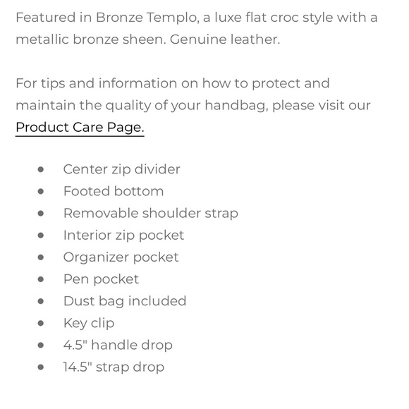 NWOT Brahmin Amelia and Debra Wallet (EUC) in Bronze Templo HTF and Retired - Picture 10 of 17